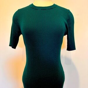 J.Crew Knit Green Dress